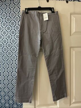 Crewcuts boys Chino Pants in Gray size 8 SLIM